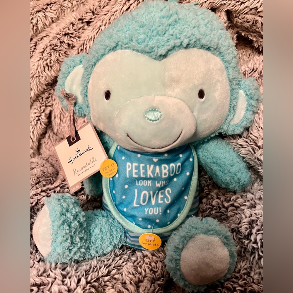 Hallmark Recordable Peek a Boo Pals Monkey